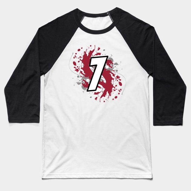 Kimi Driver Number Baseball T-Shirt by GreazyL